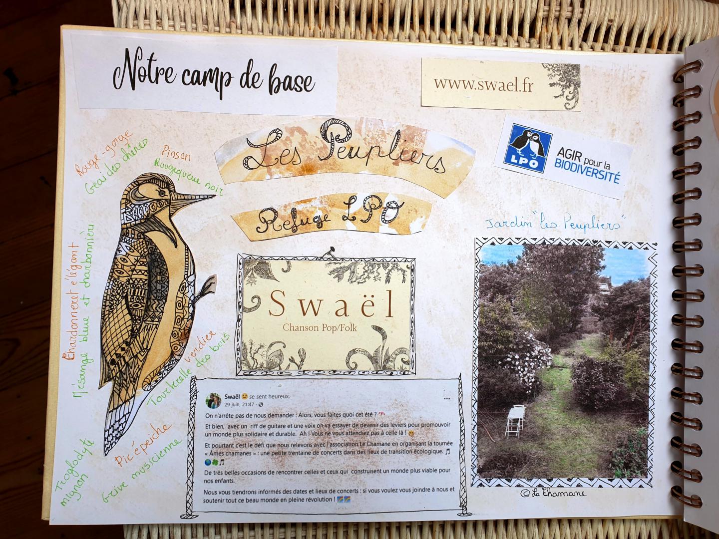 Notre camp de base : Le Jardin &#34;les Peupliers&#34; 1